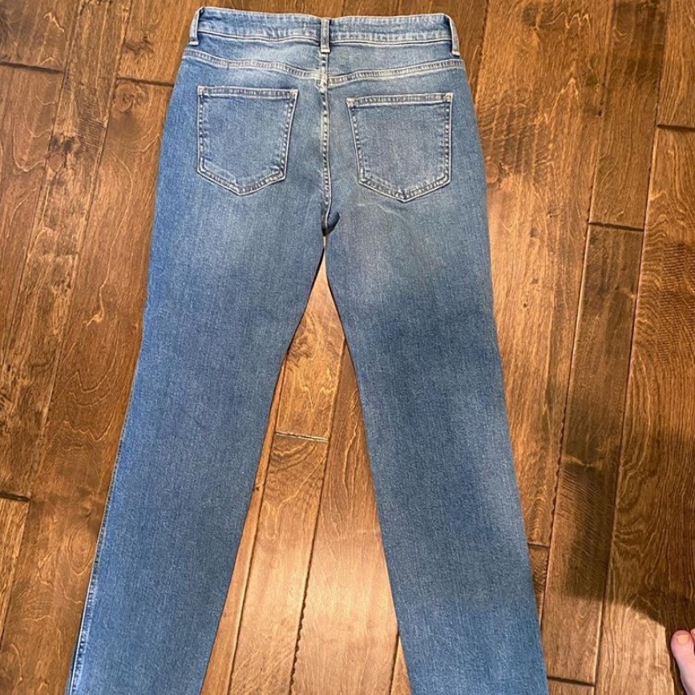 Straight leg jeans